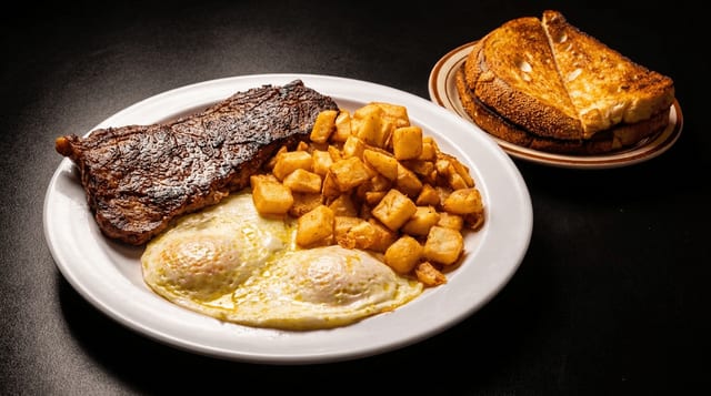 Steak & Eggs.